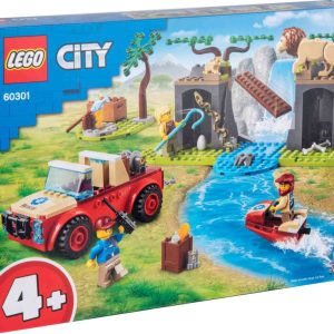 Игрушка-конструктор Спасательный внедорожник для зверей LEGO