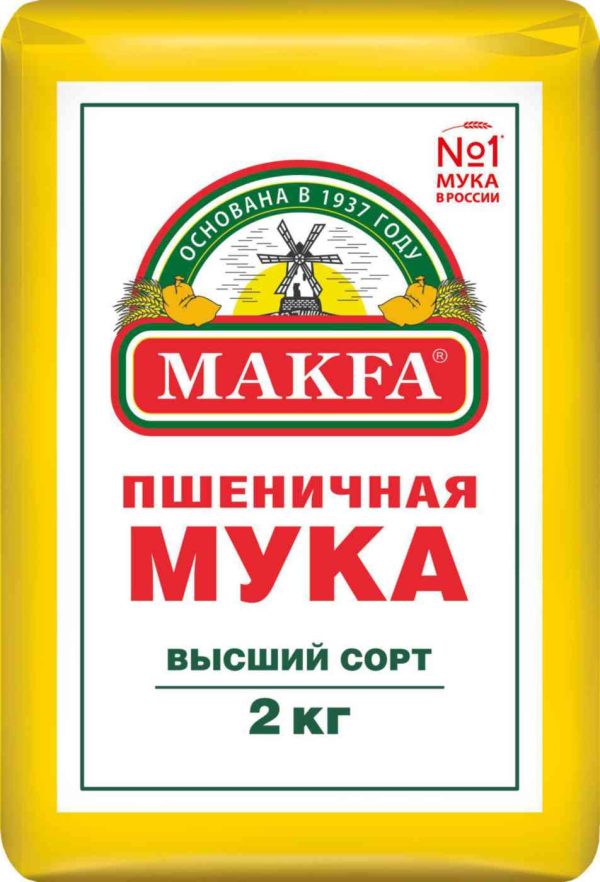 Мука пшеничная Makfa
