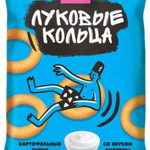 Луковые кольца со вкусом сметаны Minifree