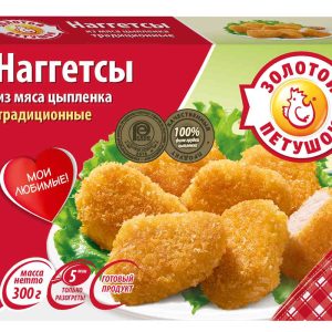 Наггетсы из мяса цыплёнка  Золотой Петушок