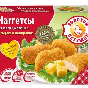 Наггетсы из мяса цыплёнка  Золотой Петушок