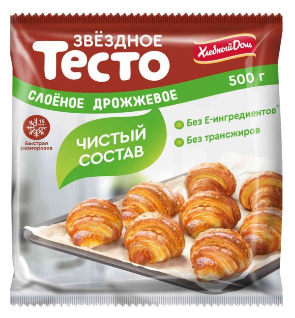 Тесто дрожжевое Хлебный Дом