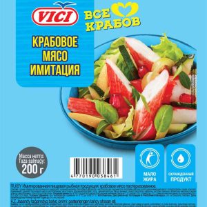 Крабовое мясо охлаждённое Vici