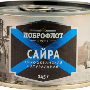 Сайра тихоокеанская натуральная Доброфлот