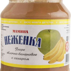 Пюре яблочно-банановое Мамина Неженка