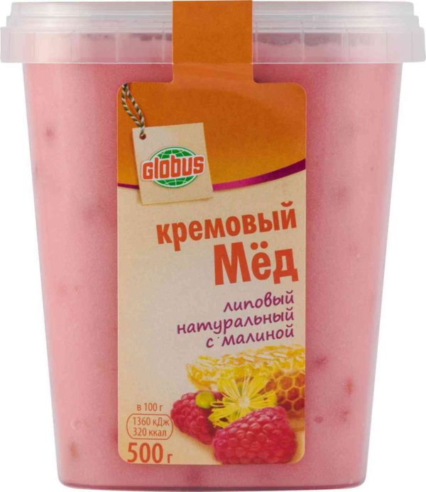 Мёд кремовый Глобус