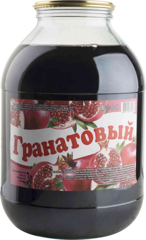 Нектар  Тихвинский уездъ