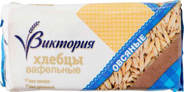 Хлебцы вафельные овсяные Виктория