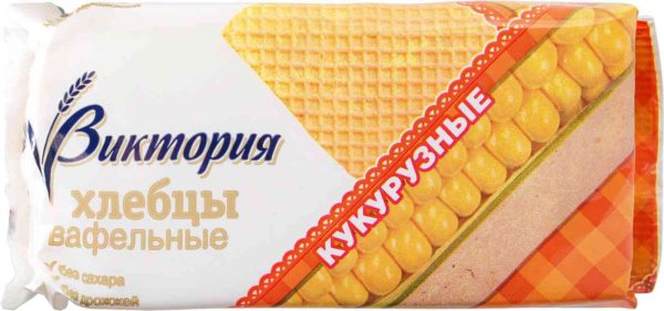Хлебцы вафельные кукурузные Виктория