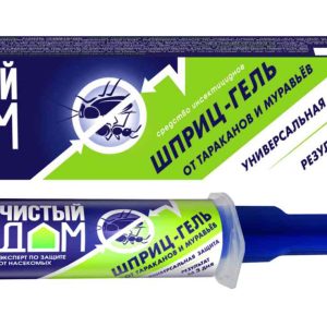 Инсектицид гелевый в шприце Чистый дом