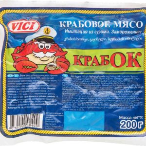 Крабовое мясо замороженное Vici