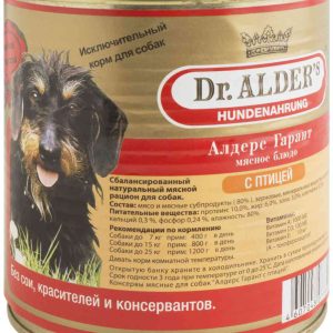 Влажный корм для собак  Dr. Alder’s