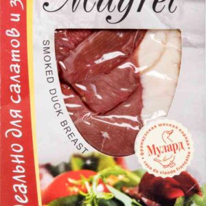 Утиная грудка сырокопчёная Magret