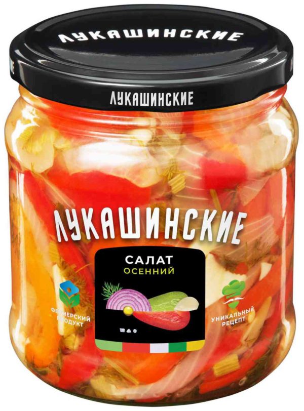 Салат из сладкого перца Лукашинские