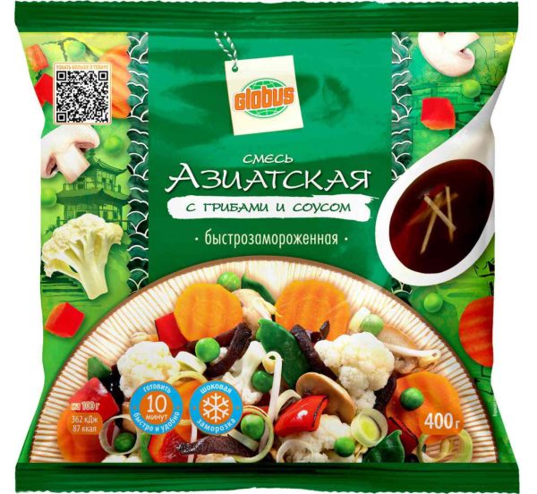 Смесь овощная  Глобус