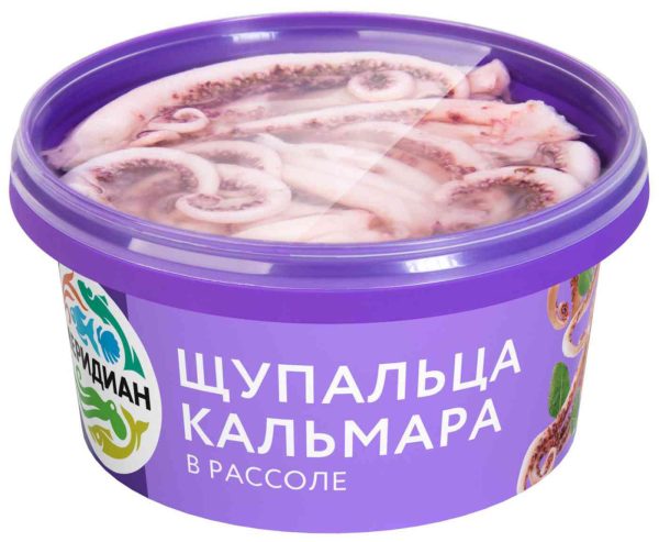 Кальмар щупальца Меридиан
