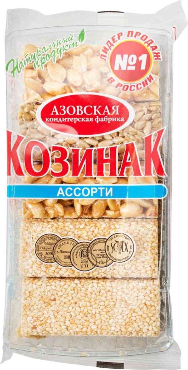 Козинак ассорти Азовская кондитерская фабрика