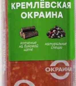 Колбаса варёно-копчёная Окраина