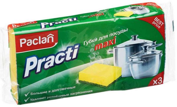 Губки для посуды Paclan