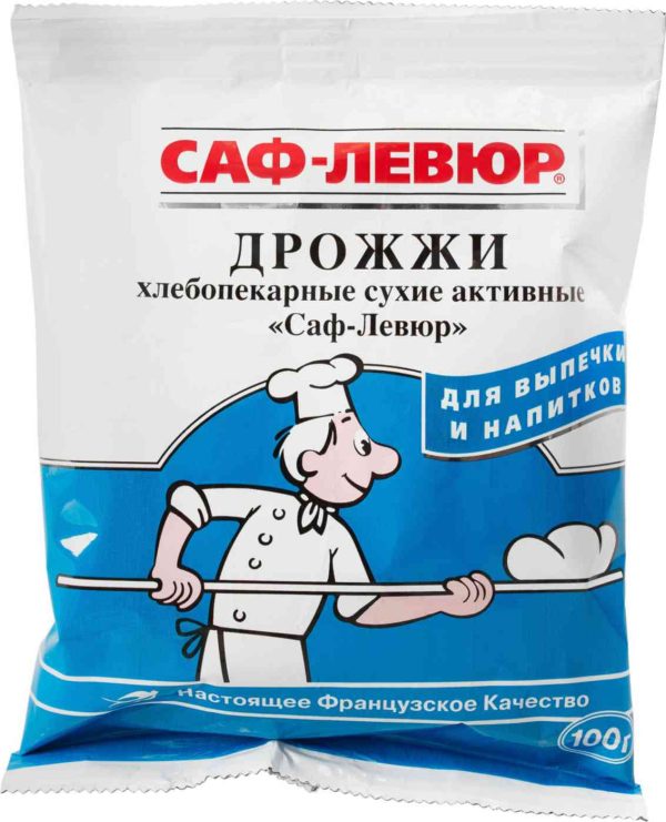 Дрожжи хлебопекарные Саф-левюр