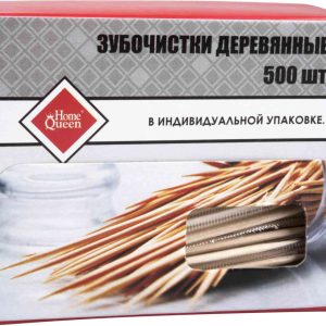 Зубочистки деревянные Home Queen