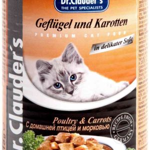 Влажный корм для кошек  Dr. Clauder's