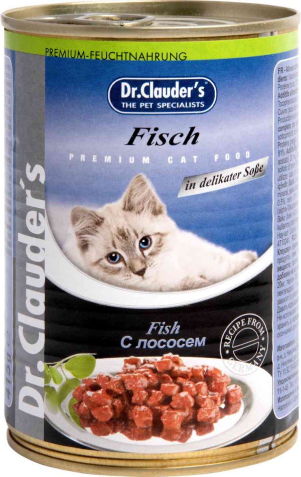 Влажный корм для кошек  Dr. Clauder's