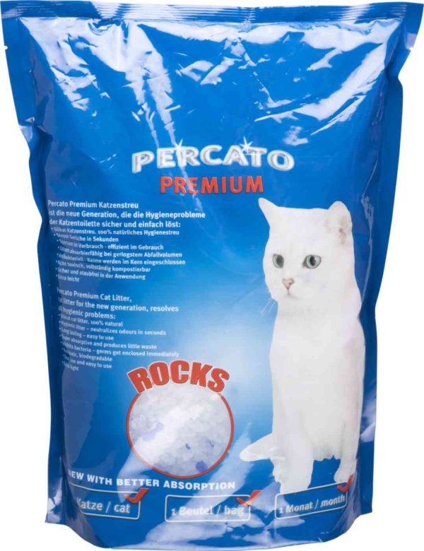 Наполнитель для кошачьих туалетов из силикагеля Percato