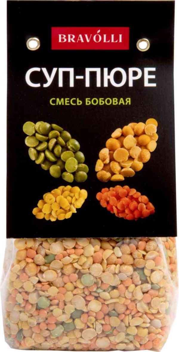 Суп-пюре смесь бобовая Bravolli