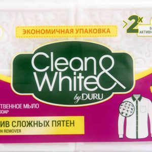 Мыло хозяйственное против сложных пятен Clean&White