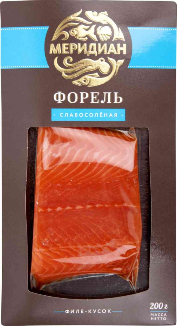 Форель слабосолёная Меридиан