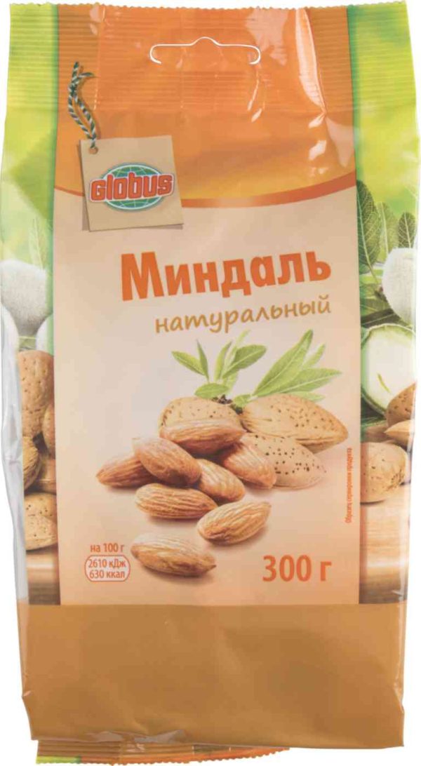 Миндаль натуральный Глобус