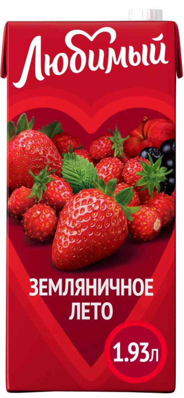 Напиток сокосодержащий Любимый