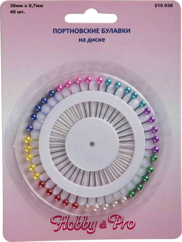 Булавки портновские Hobby & Pro