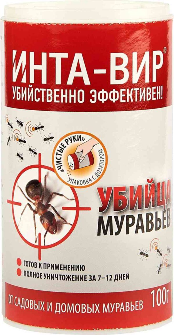 Инсектицид от муравьев Инта-Вир