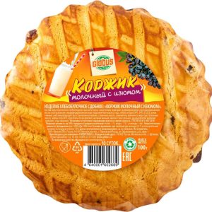 Коржик молочный Глобус