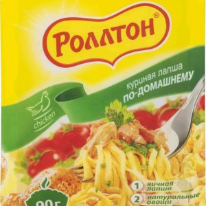 Лапша по-домашнему Роллтон
