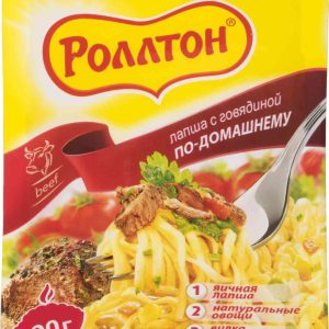 Лапша по-домашнему Роллтон