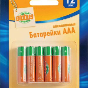 Батарейки алкалиновые Глобус