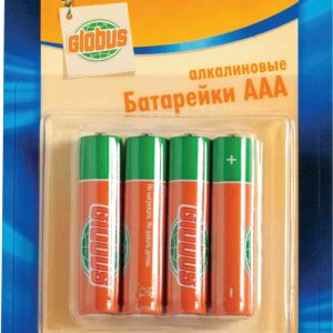 Батарейки алкалиновые Глобус