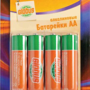 Батарейки алкалиновые Глобус