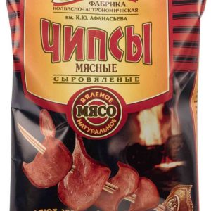 Чипсы из свинины сыровяленые Егорьевская КГФ