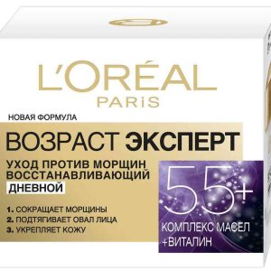 Крем для лица дневной восстанавливающий уход против морщин L'Oreal Paris