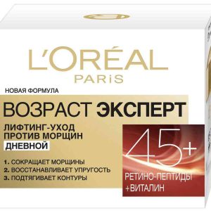Крем для лица дневной лифтинг-уход против морщин L'Oreal Paris