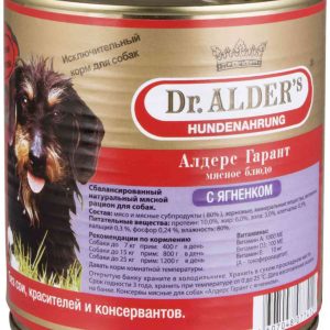 Влажный корм для собак  Dr. Alder’s