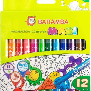 Фломастеры утолщённые Baramba