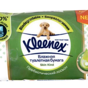 Туалетная бумага влажная Kleenex