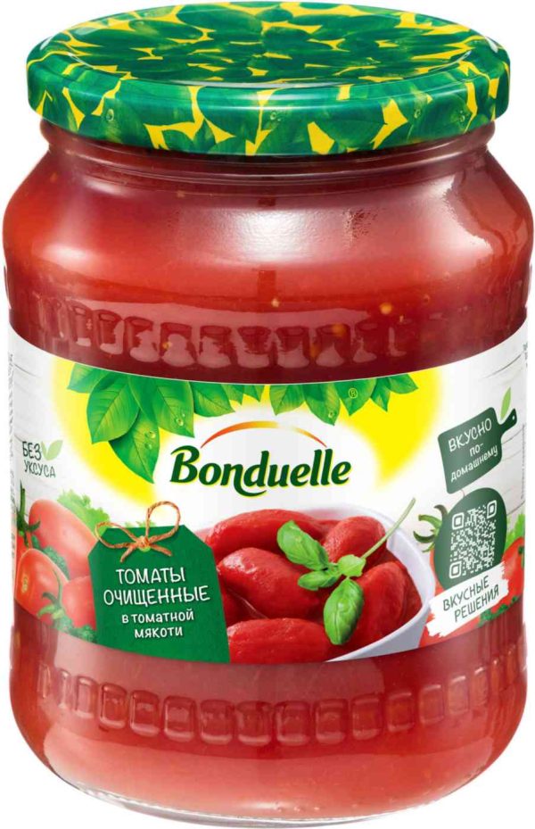 Томаты очищенные Bonduelle