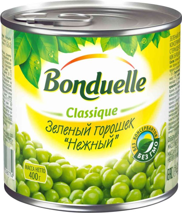 Горошек зелёный Bonduelle