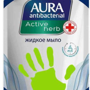 Жидкое мыло антибактериальное увлажняющее Aura